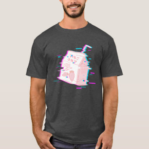 Japanisch Milch Karton Kawaii Anime lustig T-Shirt