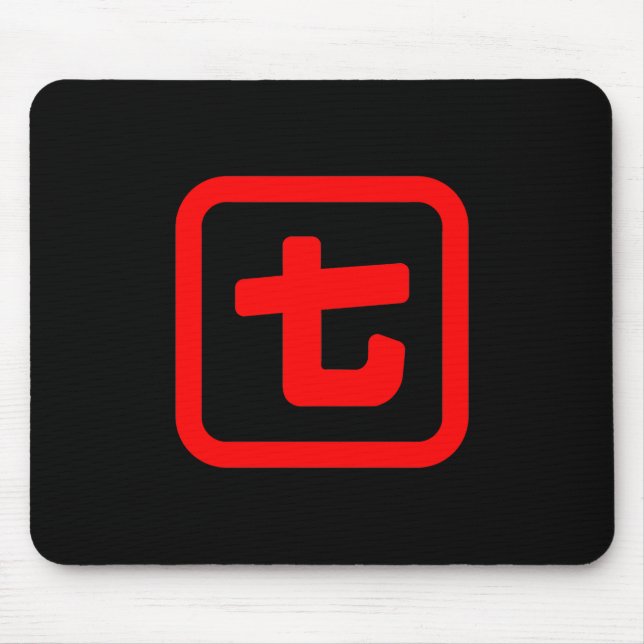 Japanisch Nummer sieben 七 【Nana】 Kanji Mousepad (Vorne)