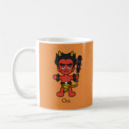 Japanisch Oni: Cartoon Yokai Kaffeetasse