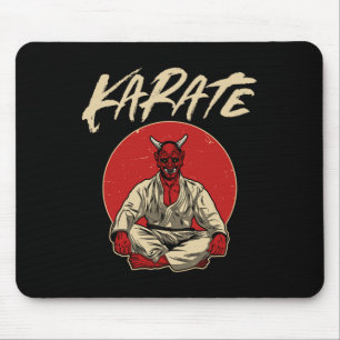 Japanisch Oni Demon - Karate-Geschenk Mousepad