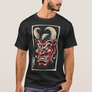 Japanisch Oni Mask T-Shirt