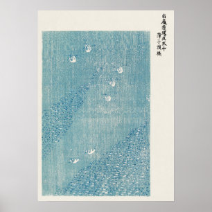 Japanisch Print by Taguchi Tomoki (1860-1869) Poster