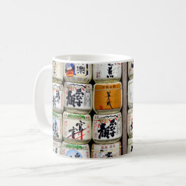 Japanisch Sake Barrels Kaffeetasse