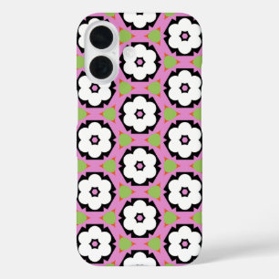Japanisch Sakura Cherry Blossom Weiße Blume Blumen iPhone 16 Hülle