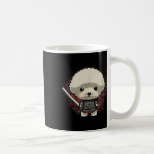 Japanisch Samurai Dog Tattoo, Vintag Kawaii Ninja Kaffeetasse