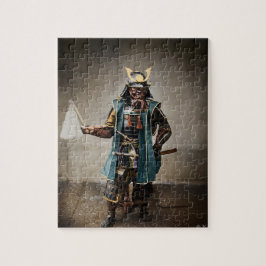 Japanisch Samurai im Kommandanten von Armor