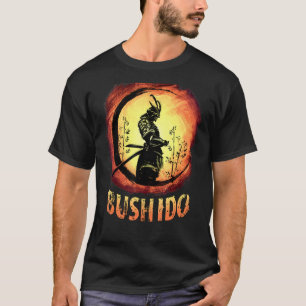 Japanisch Samurai Katana Ancient Oni Ronin Asian W T-Shirt