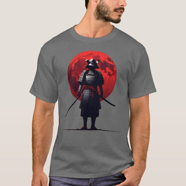 Japanisch Samurai T-Shirt (Vorderseite)