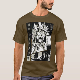Japanisch Samurai Warrior Bushido Code Schwertmänn T-Shirt