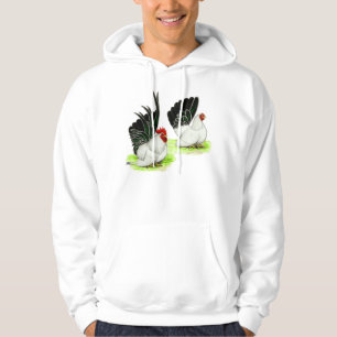 Japanisch Schwarz-weiß Bantams Hoodie