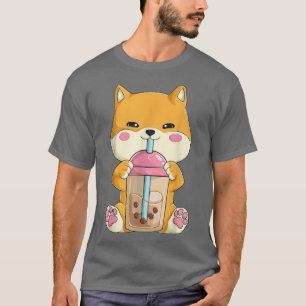 Japanisch Shiba Inu Shirts Frauen Mädchen Kawaii B