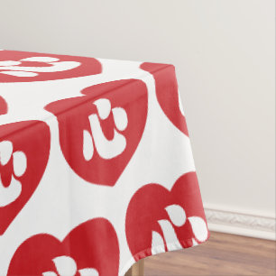 Japanisch Shin Kanji Kokoro Heart 心 Tischdecke