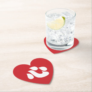 Japanisch Shin Kanji Kokoro Heart 心 Untersetzer