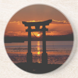 Japanisch Shrine Nagao Untersetzer