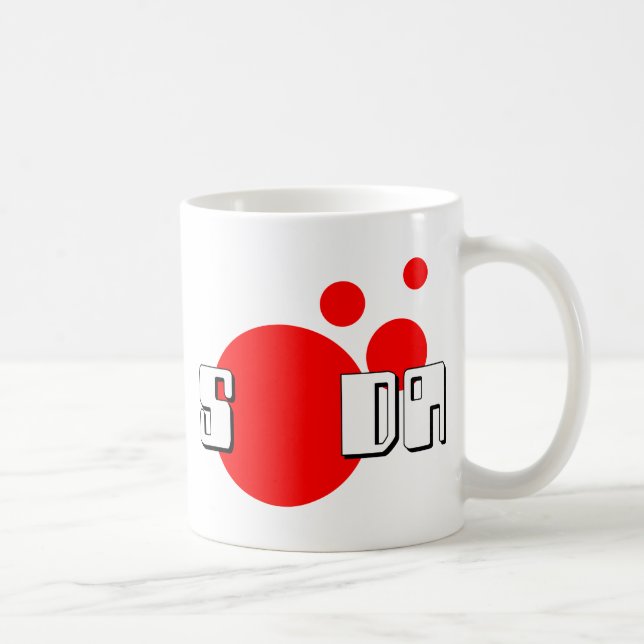 Japanisch SODA Kaffeetasse (Rechts)