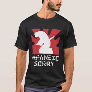 Japanisch Sorry Funny Sarcasm - Harakiri Graphic S T-Shirt