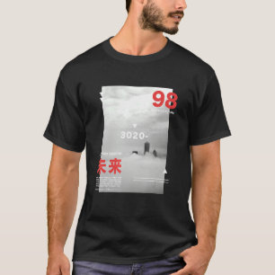 Japanisch Street Cyberpunk Tokyo Streetwear Aesthe T-Shirt