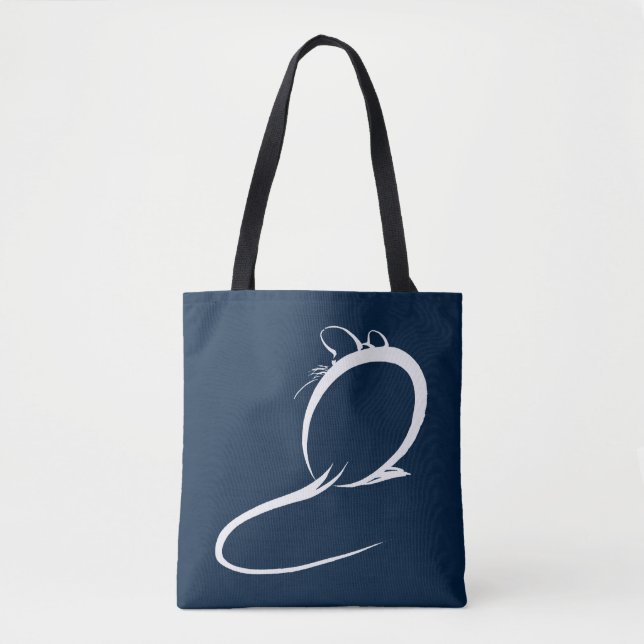 Japanisch Sumi E Pinselstrich MalMaus Tasche (Vorderseite)