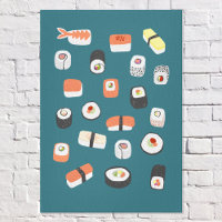 Japanisch Sushi Nigiri Maki Roll