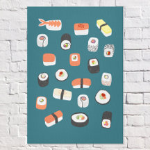 Japanisch Sushi Nigiri Maki Roll