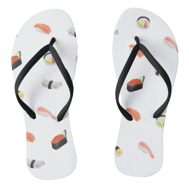 Japanisch Sushi Pattern Flip Flops (Fußbett)