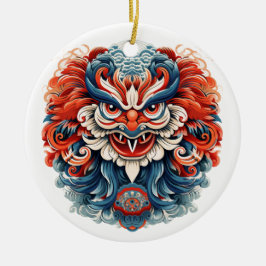 Japanisch Tengu Keramik Ornament