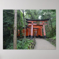 Japanisch Torii Gates Poster