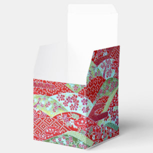 Japanisch Washington Art Red Floral Origami Box Geschenkschachtel