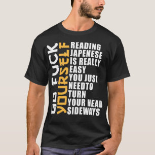 Japanisch zu lesen ist wirklich einfach Shirt lust