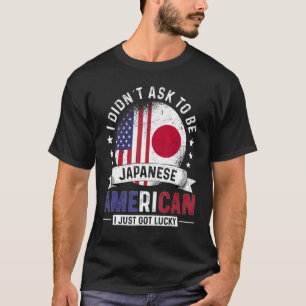 Japanische amerikanische Länder Flaggen Land Ja T-Shirt