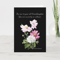 Japanische Anemone von Pierre Joseph Redoute