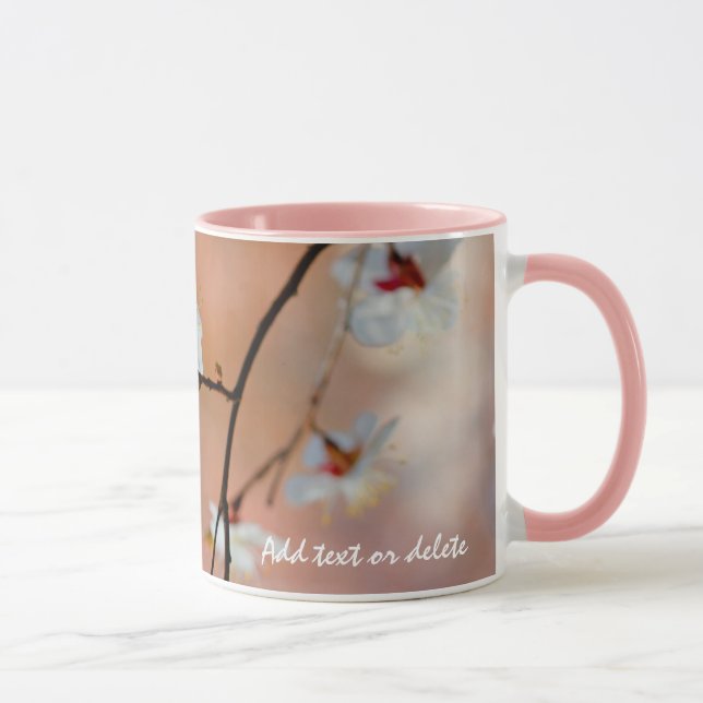 japanische Aprikosenblüten Tasse (Rechts)