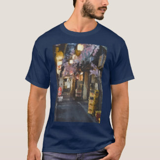 Japanische Ästhetik Kunstmalerei Streetwear Retro  T-Shirt