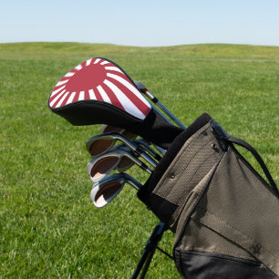 Japanische aufgehende Sonnenflagge, Edo bis WW2 Golf Headcover