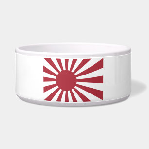 Japanische aufgehende Sonnenflagge, Edo bis WW2 Napf