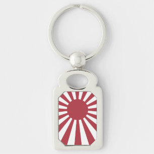 Japanische aufgehende Sonnenflagge, Edo bis WW2 Schlüsselanhänger