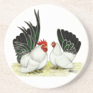 Japanische Blacktail Bantams Getränkeuntersetzer