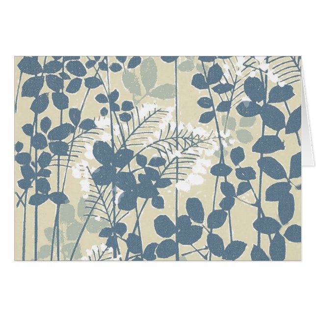 Japanische Blue Leaf-Blume (Vorderseite (Horizontal))