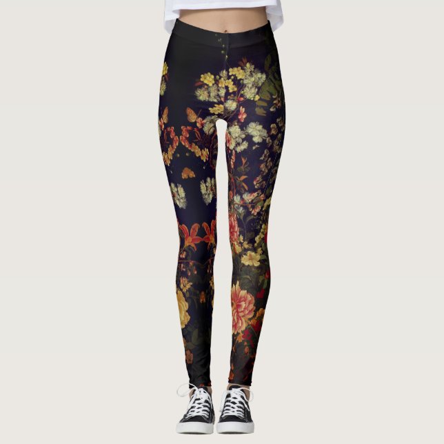 JAPANISCHE BLUME Leggings (Vorderseite)