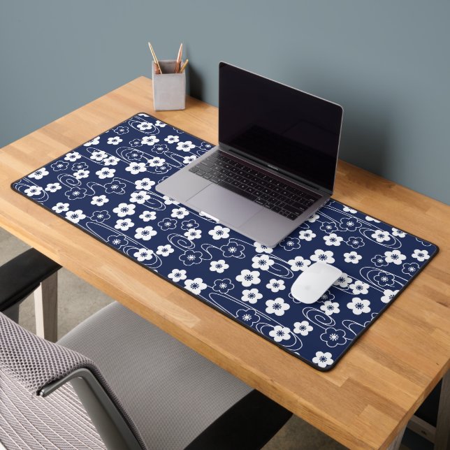 Japanische Blume Schreibtischunterlage (Büro 2)