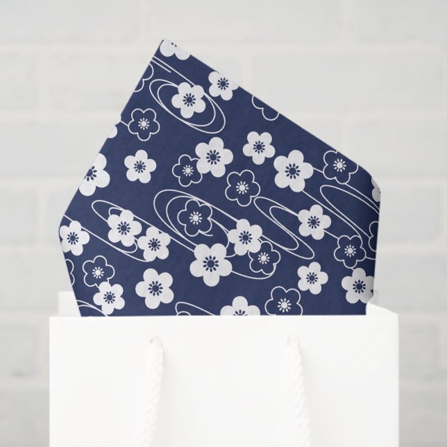 Japanische Blume Seidenpapier (Geschenktüte)