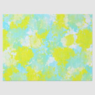 Japanische Blumenmuster Seidenpapier