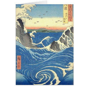 Japanische Brandungs-Karte