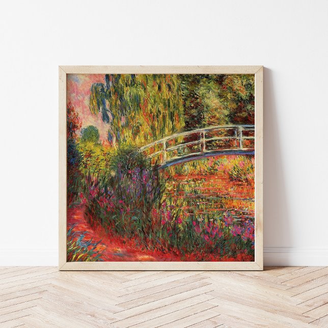 Japanische Brücke | Claude Monet Poster (Von Creator hochgeladen)