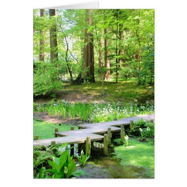 Japanische Brücke im Nitobe Gardens (Vorne)