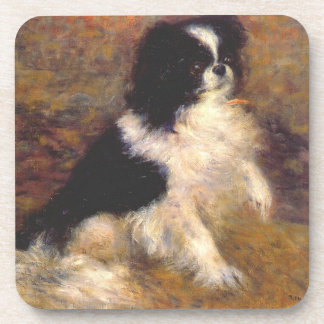 Japanische Chin Dog Art Untersetzer