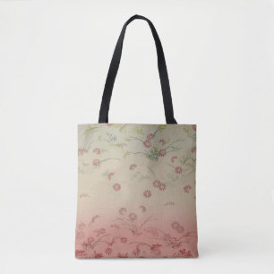 Japanische Chiyogami-Tragetasche Taisho-Ära Chry Tasche