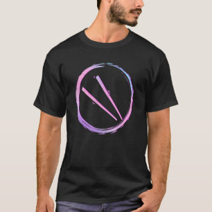 Japanische Chopsticks Vaporwave T-Shirt