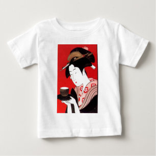 Japanische Dame Tee Servierzeremonie Kunst Druck