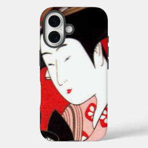 Japanische Dame Tee Servierzeremonie Zen Kunst D iPhone 16 Hülle